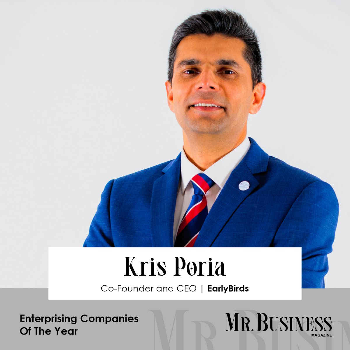 Kris Poria- An Innovator Solving Challenge  | Mr. Business Magazine
