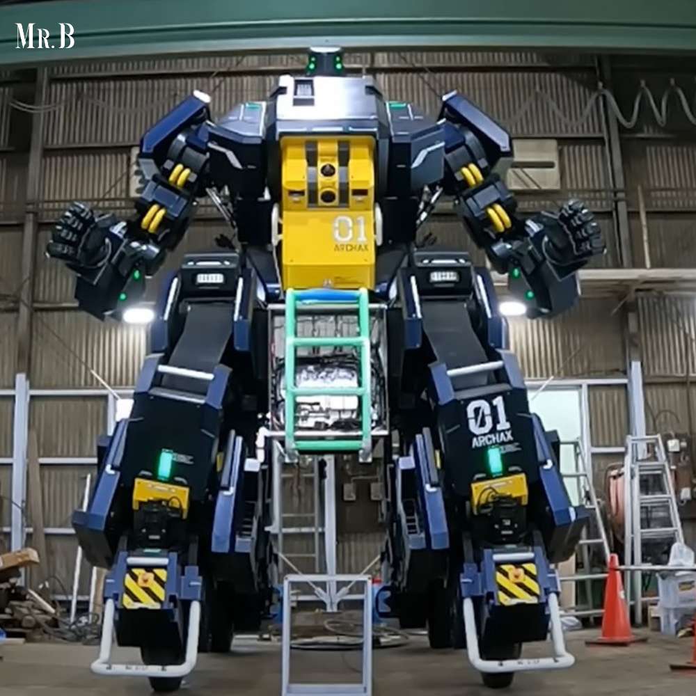 ARCHAX: A Tokyo-based Startup Unveiled a Colossal Robot Standing at 4.5 Meters in Height | Mr. Business Magazine