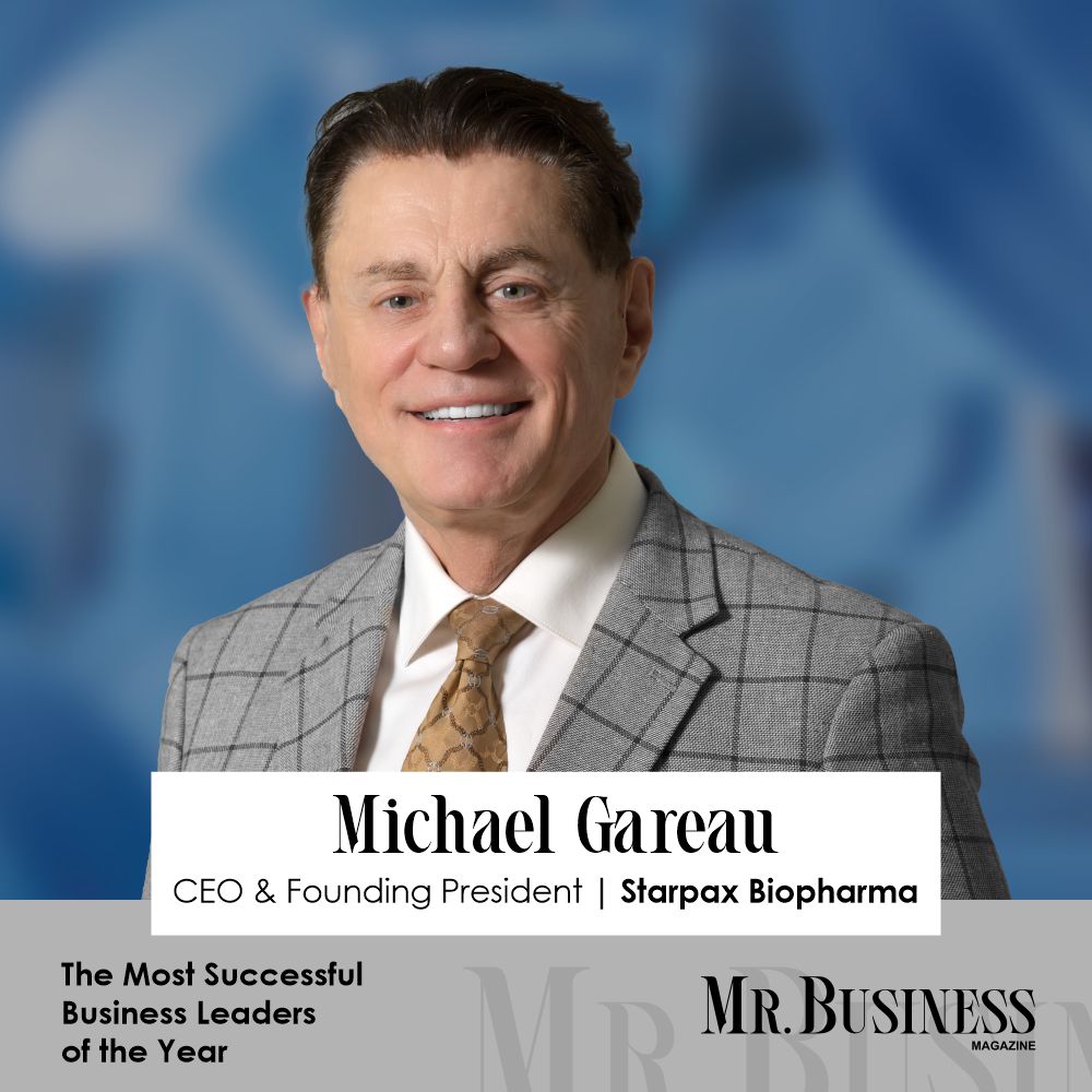Michael Gareau | Starpax Biopharma A Role Model for Workforce in Healthcare | Mr. Business Magazine